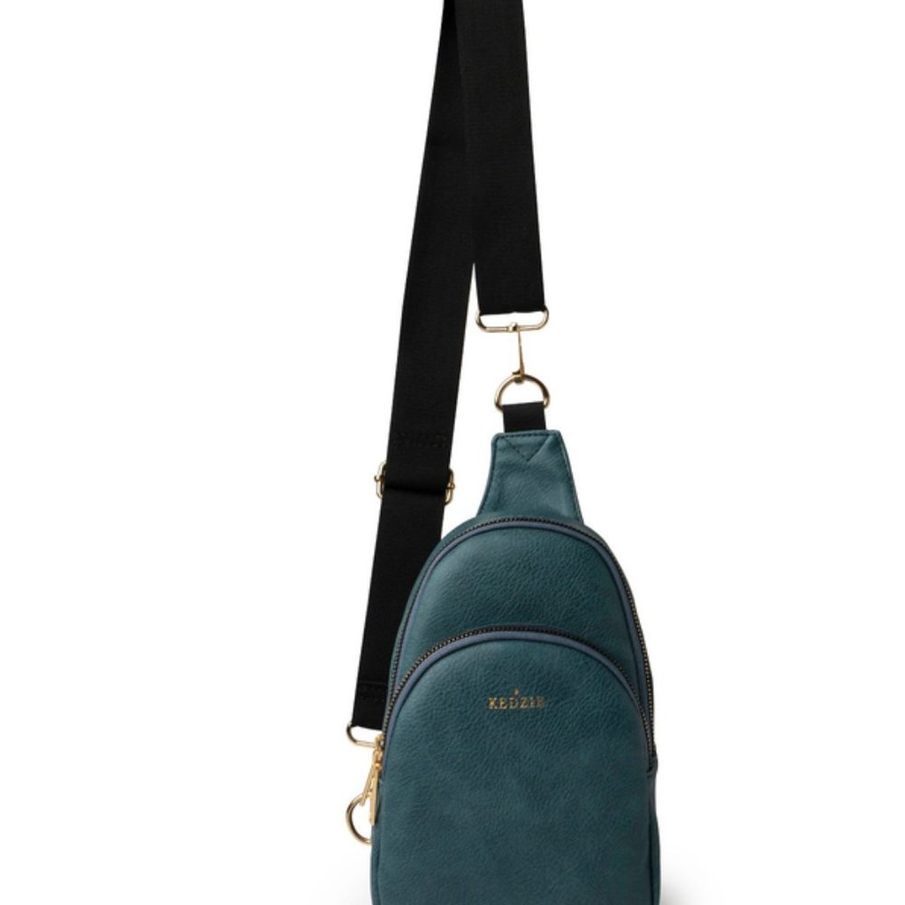 NWT KEDZIE BLUE PURSE MINI BACKPACK SHOULDER SLING